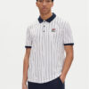 Fila Тениска с яка и копчета Linter FAM0923 Бял Regular Fit за Мъже цена