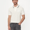 Gant Тениска с яка и копчета Contrast 2013039 Екрю Regular Fit за Мъже цена