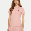 Guess Тениска с яка и копчета V5RP02 KCOK1 Розов Regular Fit за Жени цена