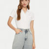 Guess Тениска с яка и копчета W5RP47 KARS2 Бял Regular Fit за Жени цена