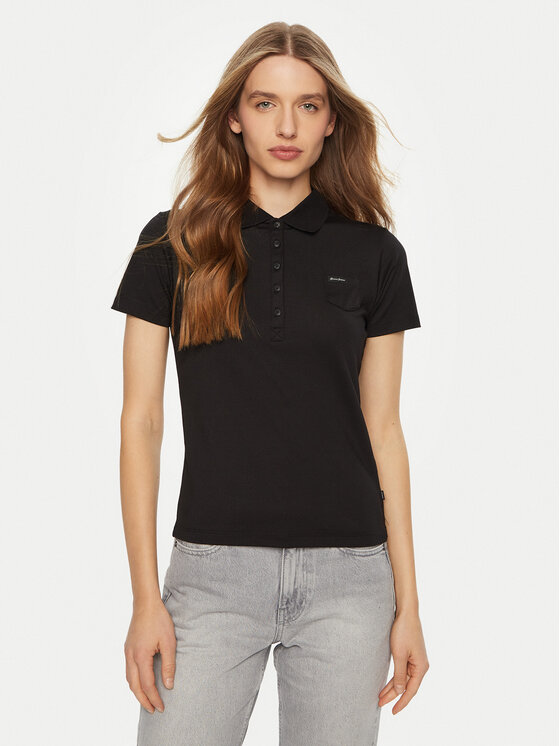 Тениска с яка и копчета Guess за Жени цена