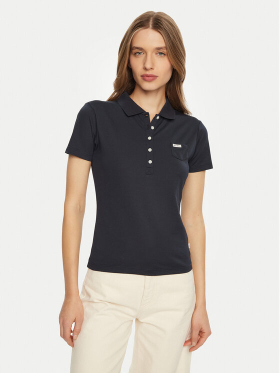 Тениска с яка и копчета Guess за Жени цена