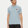 HUGO Тениска с яка и копчета Dereso232 50490770 Светлосиньо Slim Fit за Мъже цена