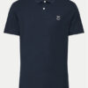 INDICODE Тениска с яка и копчета Wadim 40-913 Тъмносин Slim Fit за Мъже цена