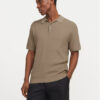 Jack&Jones Тениска с яка и копчета Cooper 12271483 Бежов Regular Fit за Мъже цена