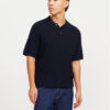 Jack&Jones Тениска с яка и копчета Cooper 12271483 Тъмносин Regular Fit за Мъже цена