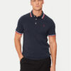 Jack&Jones Тениска с яка и копчета Paulos 12136668 Тъмносин Slim Fit за Мъже цена