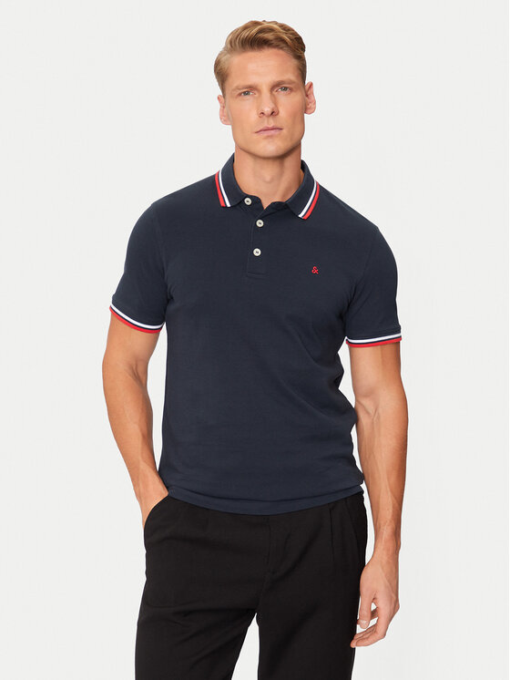 Тениска с яка и копчета Jack&Jones за Мъже цена