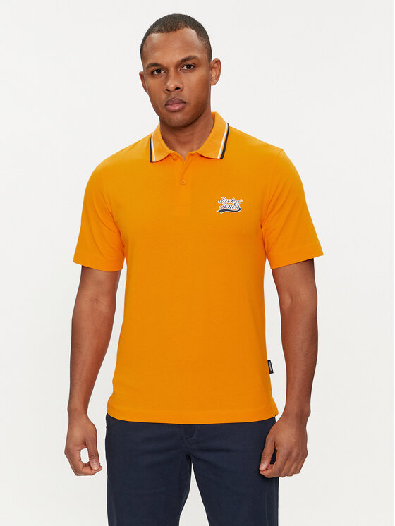 Тениска с яка и копчета Jack&Jones за Мъже цена