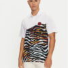 Just Cavalli Тениска с яка и копчета 76OAG6R1 Бял Regular Fit за Мъже цена