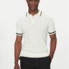 KARL LAGERFELD Тениска с яка и копчета 655017 552307 Бял Slim Fit за Мъже цена
