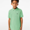 Lacoste Тениска с яка и копчета PJ2909 Зелен Regular Fit за Момчета цена