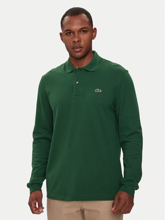 Тениска с яка и копчета Lacoste за Мъже цена