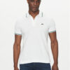 Lacoste Тениска с яка и копчета PH9875 Бял Regular Fit цвят на ниска цена