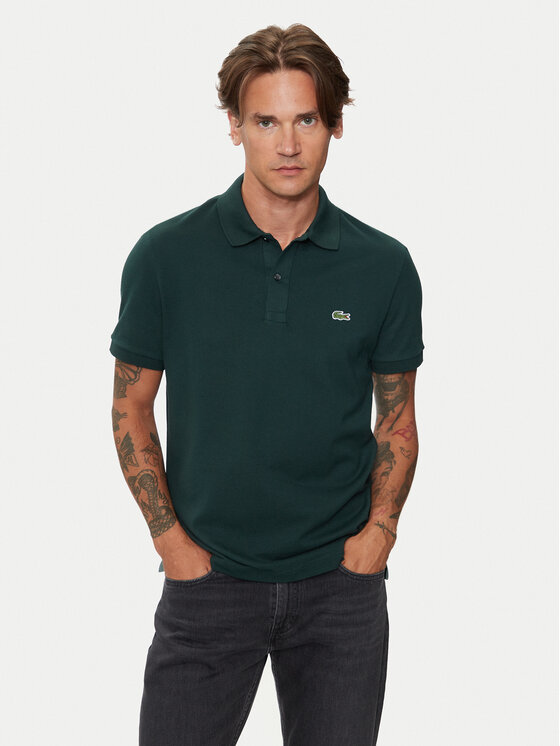 Тениска с яка и копчета Lacoste за Мъже цена