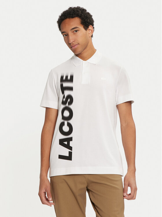 Тениска с яка и копчета Lacoste за Мъже цена