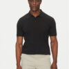 Liu Jo Тениска с яка и копчета QA5157 J0299 Черен Regular Fit за Мъже цена