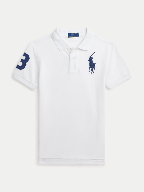 Тениска с яка и копчета Polo Ralph Lauren за Момчета цена