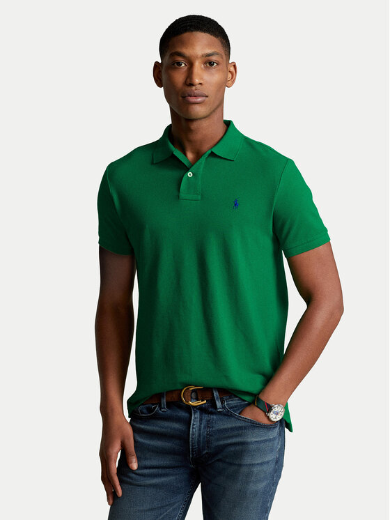 Тениска с яка и копчета Polo Ralph Lauren за Мъже цена