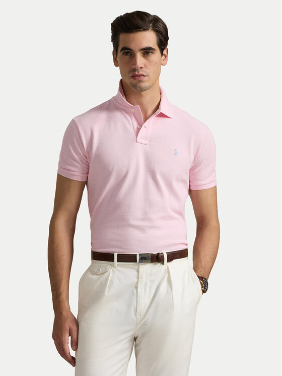 Тениска с яка и копчета Polo Ralph Lauren за Мъже цена