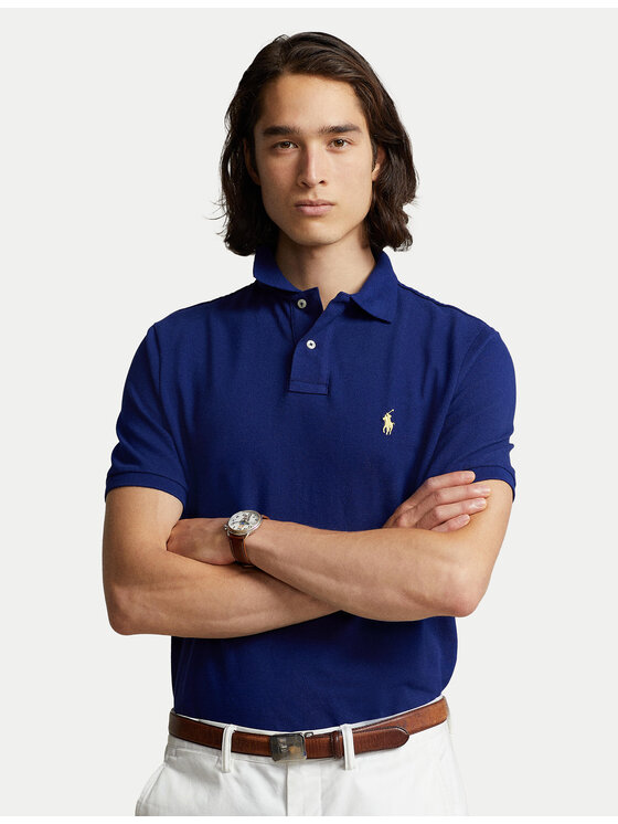 Тениска с яка и копчета Polo Ralph Lauren за Мъже цена