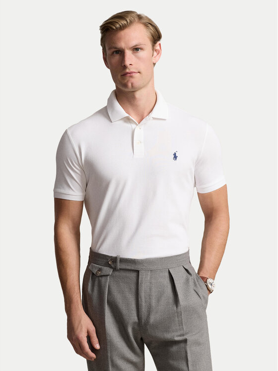 Тениска с яка и копчета Polo Ralph Lauren за Мъже цена
