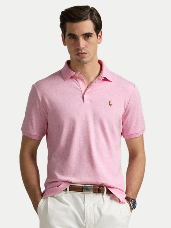 Тениска с яка и копчета Polo Ralph Lauren за Мъже цена
