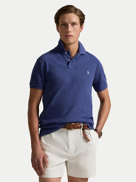 Тениска с яка и копчета Polo Ralph Lauren за Мъже цена