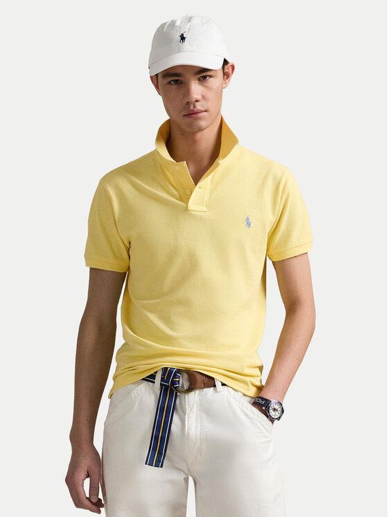Тениска с яка и копчета Polo Ralph Lauren за Мъже цена
