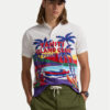 Polo Ralph Lauren Тениска с яка и копчета 710958934001 Бял Custom Slim Fit за Мъже цена