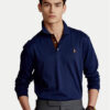 Polo Ralph Lauren Тениска с яка и копчета 710671785001 Тъмносин Slim Fit цвят на ниска цена