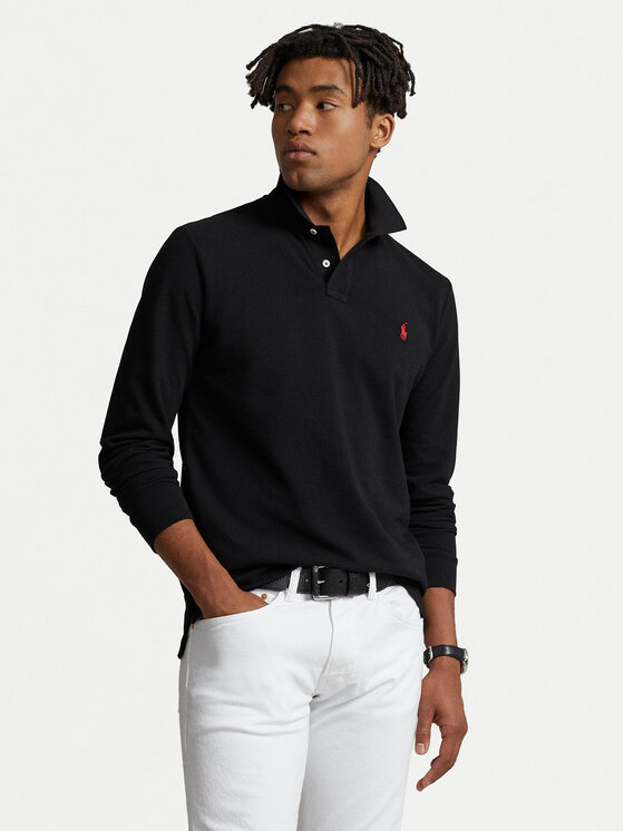 Тениска с яка и копчета Polo Ralph Lauren за Мъже цена