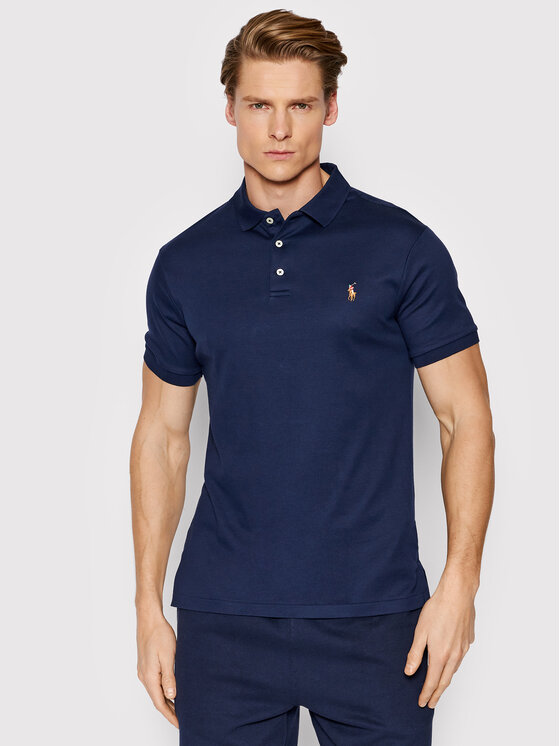 Тениска с яка и копчета Polo Ralph Lauren за Мъже цена