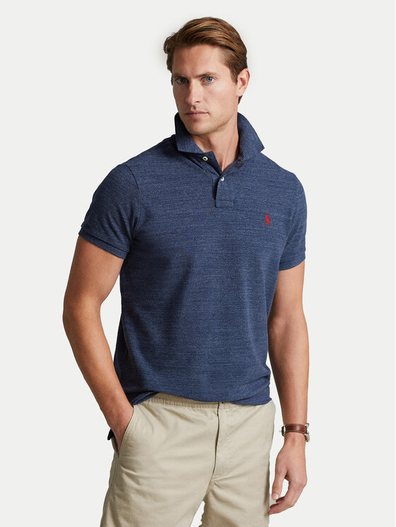 Тениска с яка и копчета Polo Ralph Lauren за Мъже цена