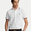 Polo Ralph Lauren Тениска с яка и копчета Classics 710842621002 Бял Slim Fit цвят на ниска цена
