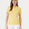 Tommy Hilfiger Тениска с яка и копчета 1985 WW0WW43225 Жълт Slim Fit за Жени цена