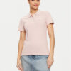 Tommy Hilfiger Тениска с яка и копчета WW0WW43930 Розов Slim Fit за Жени цена