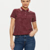 Tommy Hilfiger Тениска с яка и копчета WW0WW43928 Червен Slim Fit за Жени цена