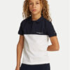Tommy Hilfiger Тениска с яка и копчета KB0KB09527 Тъмносин Regular Fit за Момчета цена