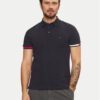 Tommy Hilfiger Тениска с яка и копчета Flag Cuff MW0MW37518 Тъмносин Slim Fit за Мъже цена