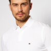 Tommy Hilfiger Тениска с яка и копчета 1985 MW0MW17770 Бял Regular Fit за Мъже цена