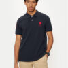 U.S. Polo Assn. Тениска с яка и копчета MUP3313 Тъмносин Regular Fit за Мъже цена