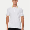 Versace Jeans Couture Тениска с яка и копчета 76GAGT00 Бял Regular Fit за Мъже цена