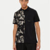 Versace Jeans Couture Тениска с яка и копчета 78GAG625 Черен Regular Fit за Мъже цена