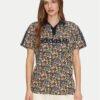 adidas Тениска с яка и копчета Liberty London Football JC7786 Цветен Loose Fit за Жени цена