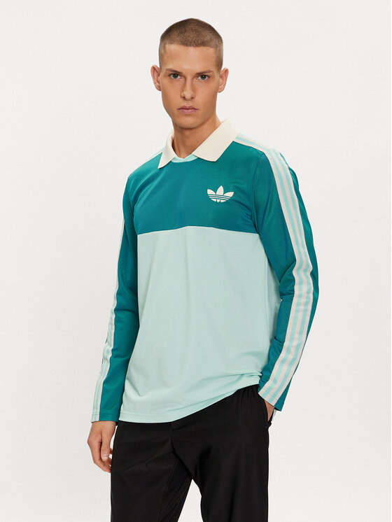 Тениска с яка и копчета adidas за Мъже цена