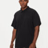 adidas Тениска с яка и копчета Premium Essentials HR8677 Черен Loose Fit за Мъже цена