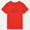 4F Тишърт 4FJWMM00TTSHM1627 Червен Regular Fit за Момчета цена
