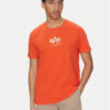 Alpha Industries Тишърт Basic 118533 Оранжев Regular Fit за Мъже цена