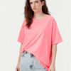 American Vintage Тишърт Pymaz PYM02AH24 Розов Oversize за Жени цена